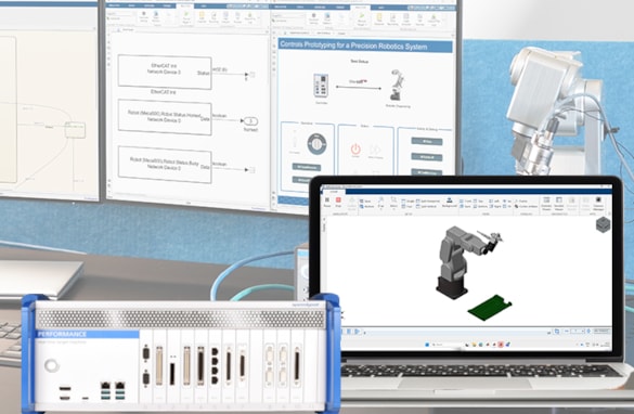 Reference Example: Controls Prototyping for a Precision Robotics System