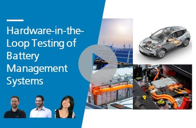 Hardware-in-the-Loop Testing of Battery Management Systems
