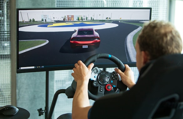 Real-Time Driver-in-the-Loop Reference Example