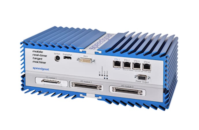 Mobile real-time target machine