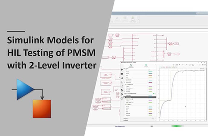 Reference Example: Controller HIL Testing for Three-Phase PMSM with Two-Level Inverter