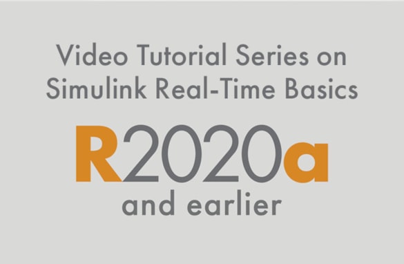 Part 1: System Configuration of Host PC (R2020a and earlier)