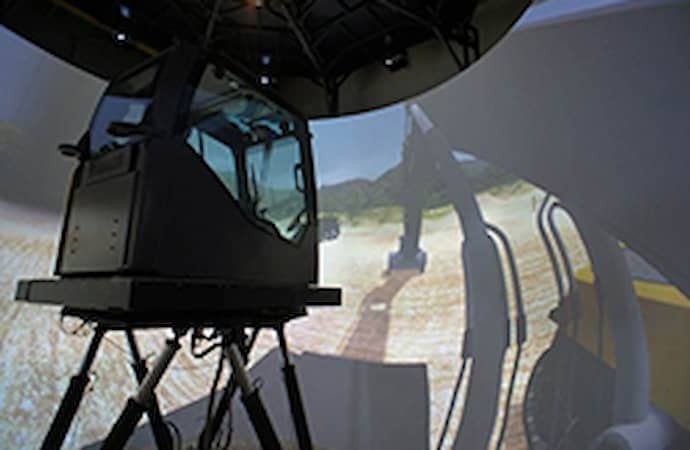 VOLVO CONSTRUCTION - Construction Equipment Human-in-the-Loop Simulator