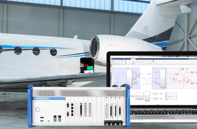AEROMECHS - Controller HIL Testing of Dual Active Bridge (DAB) Converter at 400 kHz