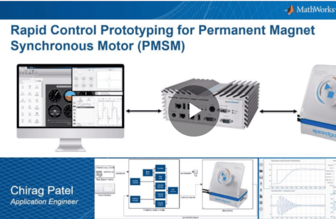 Rapid Control Prototyping for Permanent Magnet Synchronous Motor (PMSM) Control